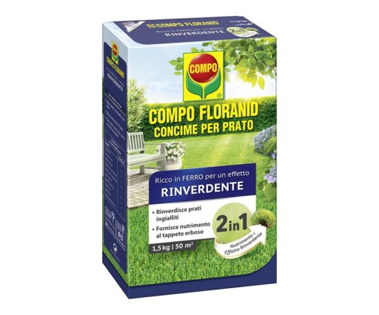 Compo floranid prato c/ferro x 1,5 kg
