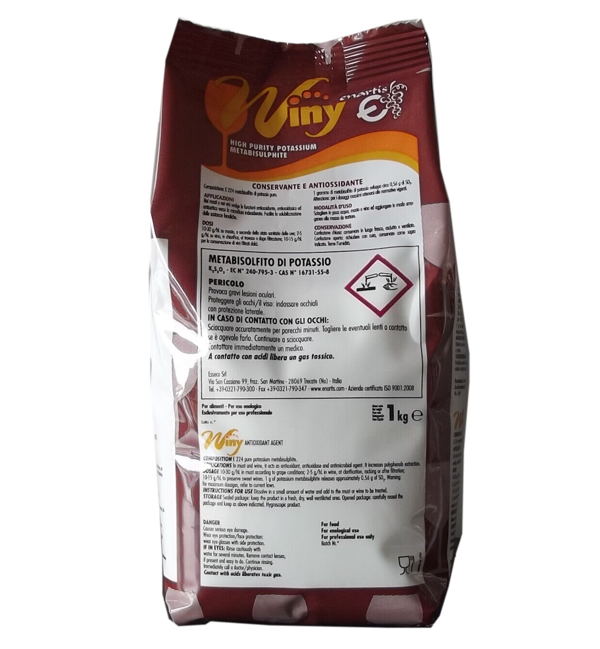 Metabisolfito di potassio x 1kg