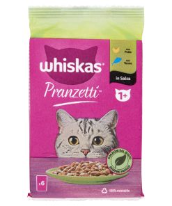 Whiskas Pollo Tonno 6×50 Gr.