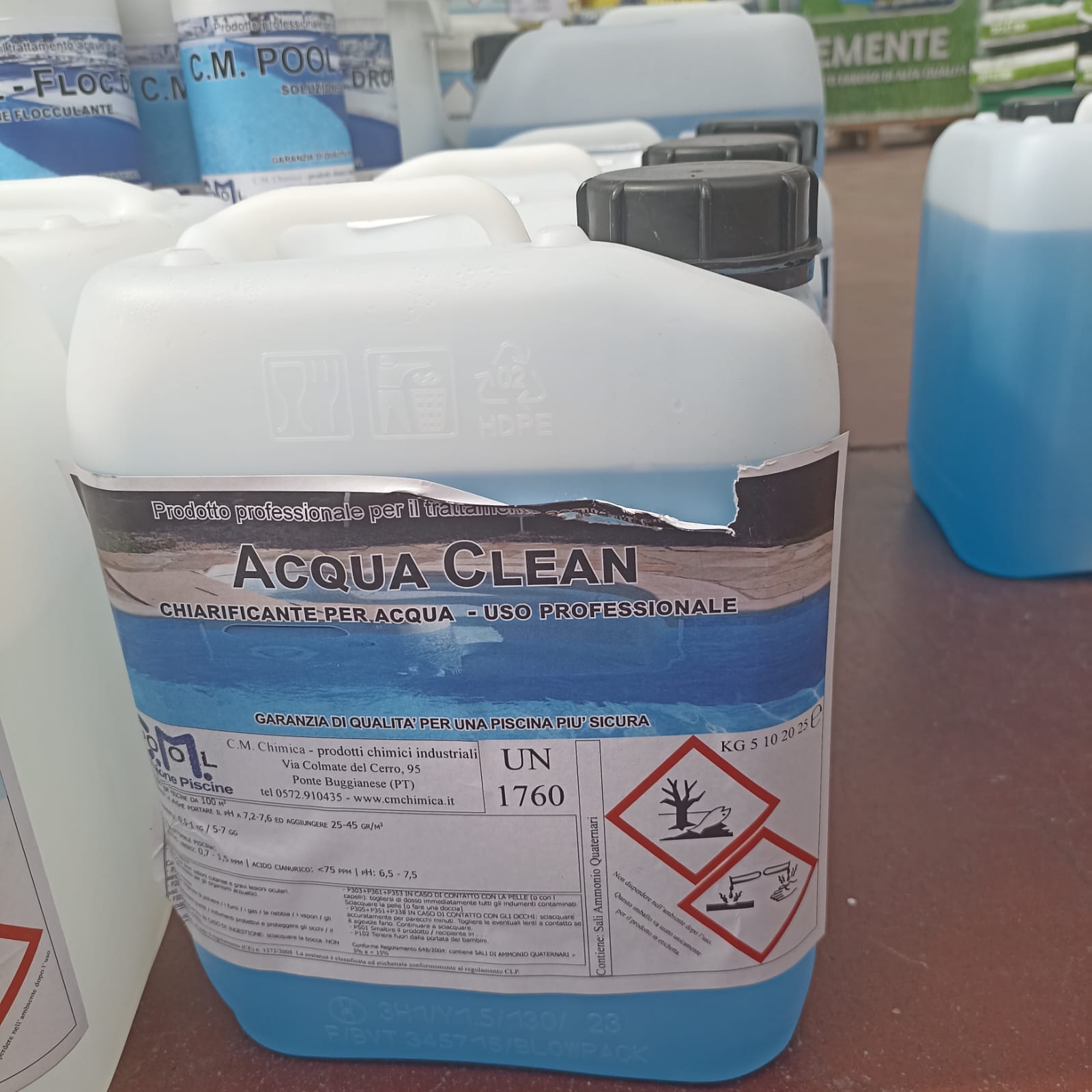 Antialghe acqua clean x 5 kg - immagine 2
