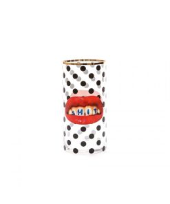 Seletti Toiletpaper Vaso Shit Pois Cilindrico