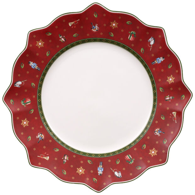 Villeroy & Boch Toy’s Delight Piatto Piano Rosso