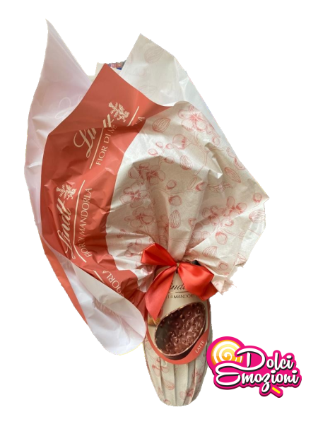 UOVO DI PASQUA DI FIOR DI MANDORLA AL LATTE LINDT – 320 g - immagine 2