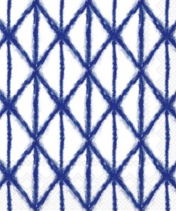 IHR Schonhuber Tovaglioli di Carta Shibori Blue