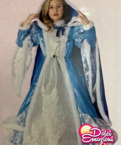COMPLETINO DI CARNEVALE DA PRINCIPESSA DELLE NEVI FANCY MAGIC – 9/10 ANNI