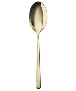Sambonet Cucchiaio per Servire Linear PVD Champagne