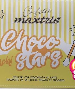 ✨ Confetti Maxtris Choco Stars Bianchi – 500g: Purezza e Dolcezza Scintillante per Ogni Evento! ✨