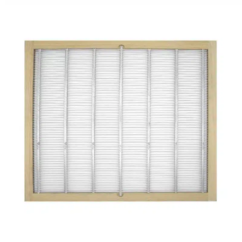Escludi regina 10 favi in ferro zincato incorniciato 43x50cm - immagine 2