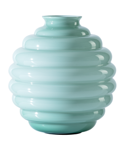 Venini Vaso Deco Verde Rio H24,5 cm