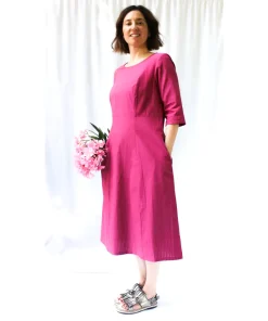 Abito Flo magenta L