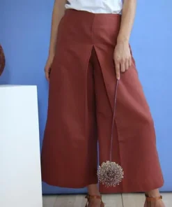 Pantalone Zoe terracotta L