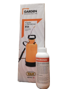 KIT ANTI ZANZARA – Pompa + Microsin