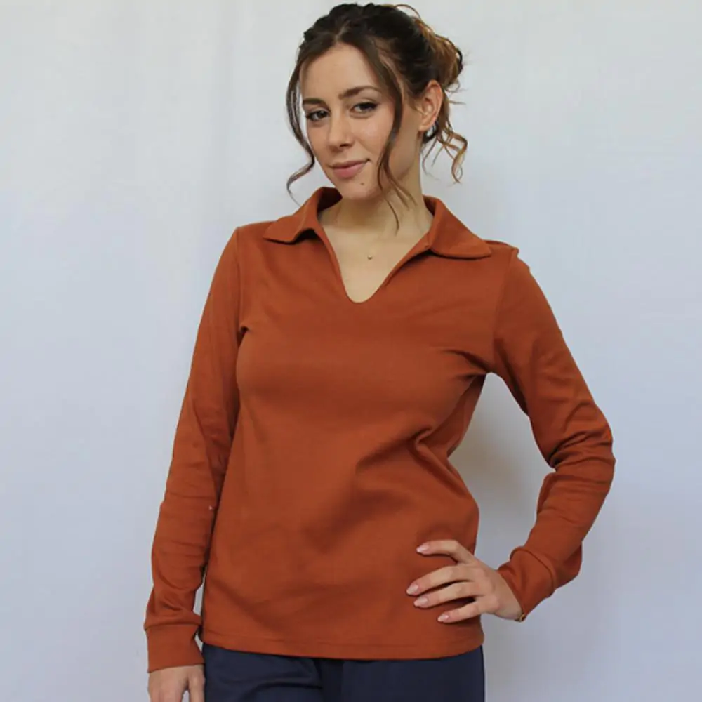 Maglia Stella cot.interl.bio cannella S