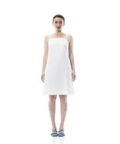Abito Ortensia, cotone, bianco, L