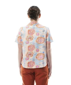 Camicia Mirea, viscosa stampata, S