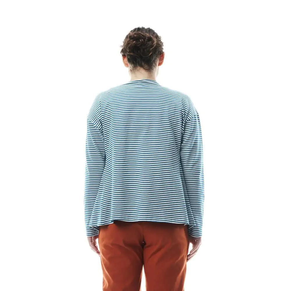 Cardigan Berry jersey bio, r. pavone S/M - immagine 3