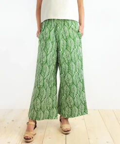 Pantalone Nina Foglie Tropicali L/XL