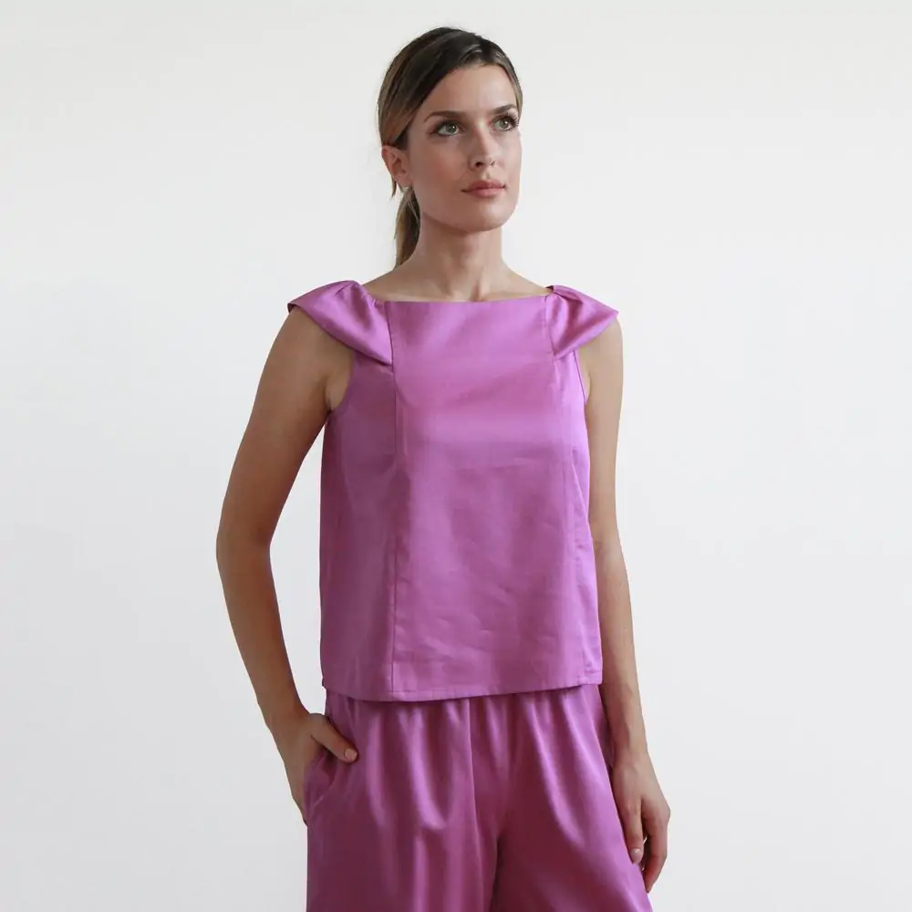Top Manioca bocciolo di rosa L - immagine 2