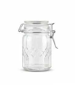 Vaso 320g (230ml) con chiusura meccanica ermetica