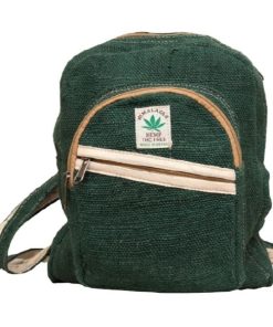 Zainetto in canapa Verde HIMALAYAN piccolo