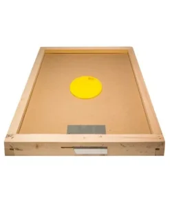 Apiscampo 2 vie tonda su tavoletta legno da 8 favi 36×50