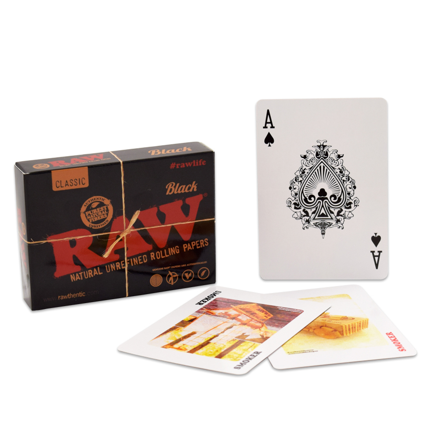 Carte da gioco RAW Black Playing Cards - immagine 2