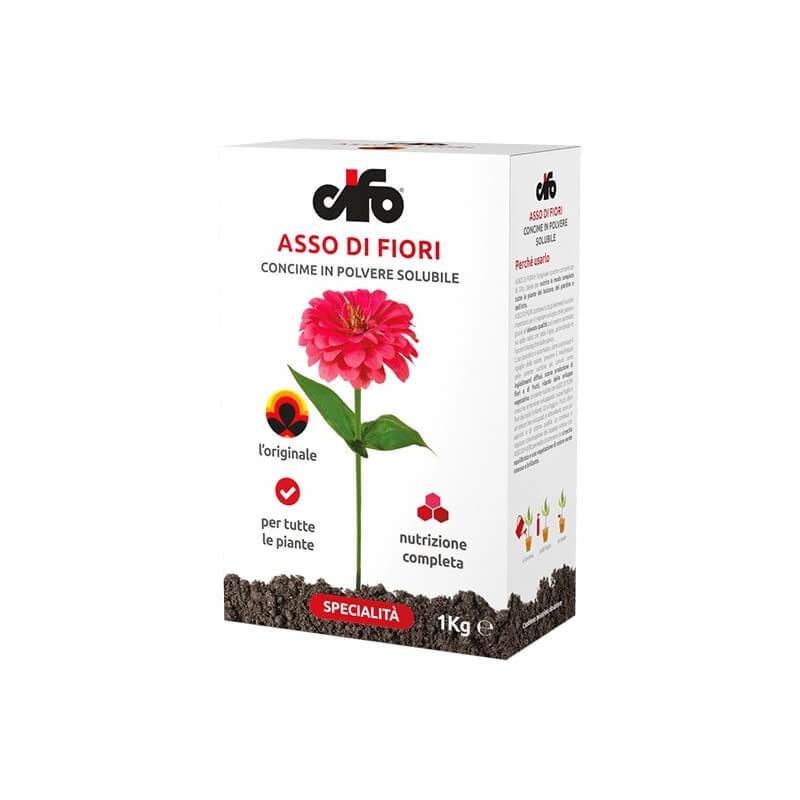 CIFO – ASSO DI FIORI Concime in polvere solubile - immagine 2