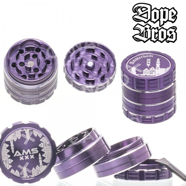Dope Bros Amsterdam Grinder 4 parti - immagine 4