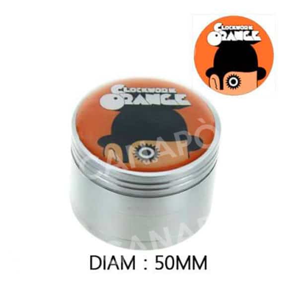 Grinder in alluminio 4 parti Clockwork Orange