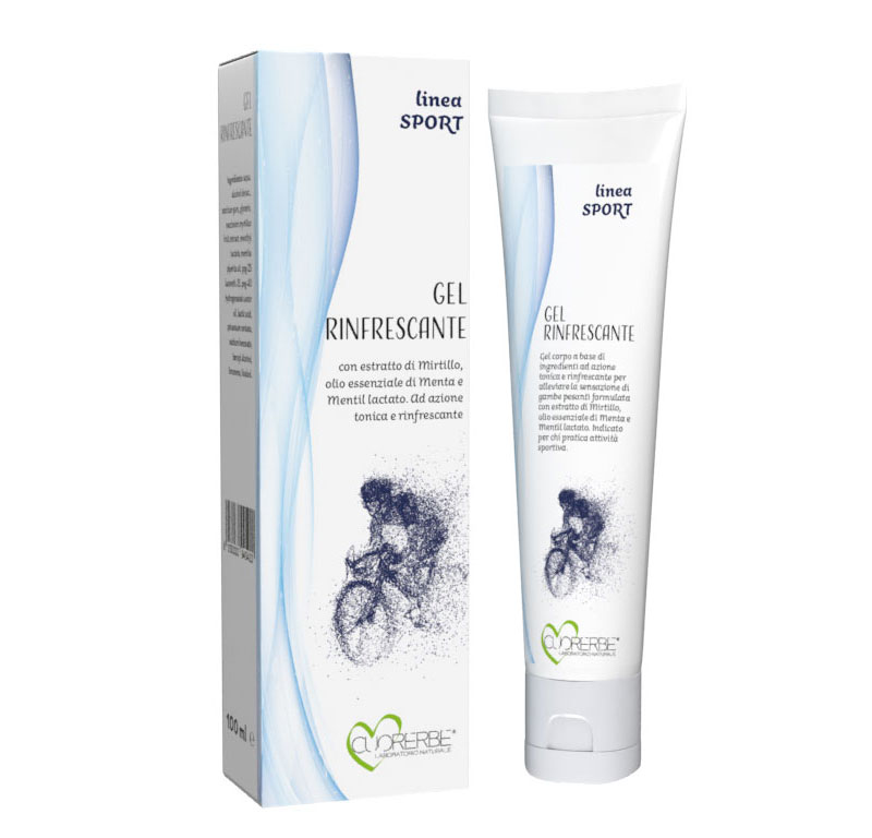 Gel corpo ad azione rinfrescante Linea Sport