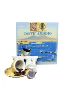 50 o 100 capsule FIOR FIORE – MARTELLO – LUI Caffè Amodio 100% Made in Sud per Bottega 2 Sicilie