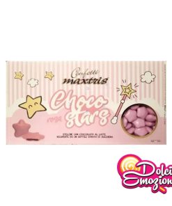 💖 Confetti Maxtris Choco Stars Rosa – 500g: Piccole Stelle di Dolcezza per i Tuoi Eventi! 💖