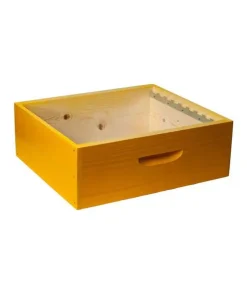 Melario legno lamellare montato verniciato 11 favi (50x50x17h)
