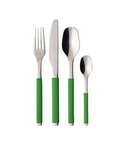 Villeroy & Boch S+ Green Apple posate da tavola 24 pezzi