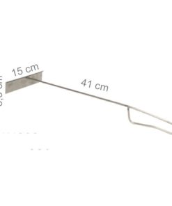 Paletta raschia miele larga Inox