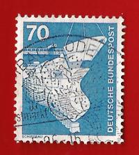 GERMANIA – BRD FEDERAL REPUBBLIC of GERMANY 1975 YT  701 Used € 0.10