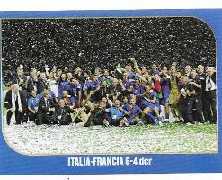 FIGURINE PANINI- CAMPIONI DEL MONDO 2006 n.31 finale ITALIA-FRANCIA  €0.80 originale