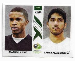 FIGURINE PANINI originale  Mondiali GERMANIA 2006  n. 589 ARABIA SAUDITA Zaid-Al Abduòha €  1,00