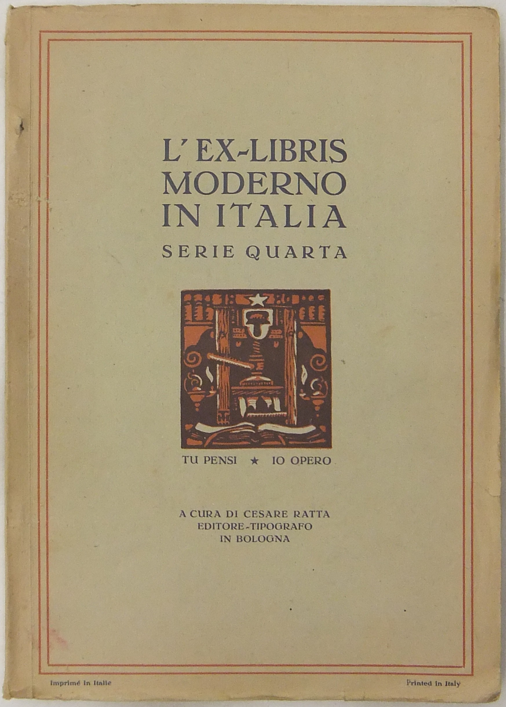 100 ex libris di 42 artisti italiani. - immagine 2