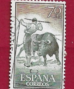 FRANCOBOLLO SPAGNA 1960 YT 948 usato  €0.20