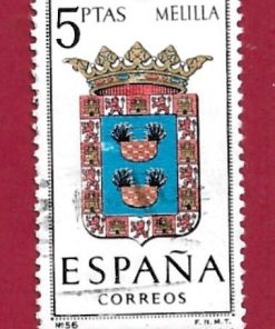 FRANCOBOLLO SPAGNA 1966 YT1391  USATO €0.20